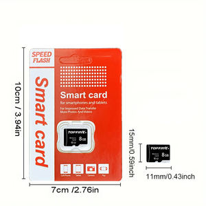 Tarjeta <span class=keywords><strong>SD</strong></span> de Plástico de 8GB, Clase <span class=keywords><strong>10</strong></span>, Certificada por RoHS/CE/FCC, para Teléfono Móvil, Tableta, PC, Cámara y GPS - Gotopfine - Product Image 6