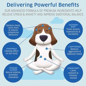 Calming Treats Plus Glucosamine Soft Chews Cuidado de la salud de mascotas y suplementos Support Custom Dog <span class=keywords><strong>Salmon</strong></span> Oil - Product Image 2