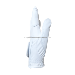Guante de golf personalizado para zurdos, hecho de cuero de gamuza Cabretta transpirable, disponible con el logotipo de la empresa para deportes de alto rendimiento. - Product Image 3