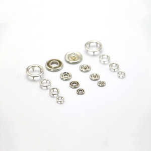 Kích thước tùy chỉnh mở vòng <span class=keywords><strong>prong</strong></span> <span class=keywords><strong>snap</strong></span> ốc vít nút cho vải - Product Image 2