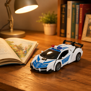 Nouveauté Voiture Transformable <span class=keywords><strong>RC</strong></span> 27 MHz 6 Canaux, Voiture <span class=keywords><strong>RC</strong></span> pour Enfants, Jeu Intérieur et Extérieur - Product Image 3