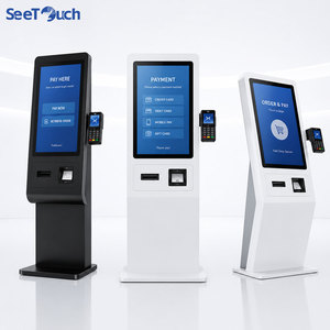 Terminal de libre-service SeeTouch, kiosque de commande automatique, kiosque de commande <span class=keywords><strong>en</strong></span> restaurant, distributeur de billets avec lecteur de codes-barres - Product Image 1