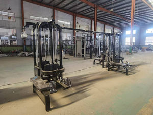 <span class=keywords><strong>Station</strong></span> d'entraînement multi-jungle 5 postes avec 5 blocs <span class=keywords><strong>de</strong></span> poids indépendants – <span class=keywords><strong>Station</strong></span> <span class=keywords><strong>de</strong></span> <span class=keywords><strong>musculation</strong></span> professionnelle multi-utilisateurs pour salle <span class=keywords><strong>de</strong></span> sport - Product Image 4
