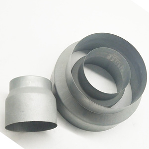 Réducteur et augmentateur de conduit CVC, raccords de conduit en spirale galvanisés pour la ventilation - Product Image 6