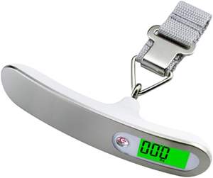 Balance de voyage numérique portable en acier inoxydable de haute qualité, personnalisée en usine, capacité 50 kg - Product Image 2