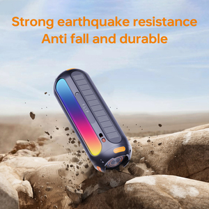 Cực thả bằng chứng năng lượng mặt trời loa-gồ ghề Silicone bumpers, thử nghiệm cho đi bộ đường dài, bãi biển, rừng cuộc phiêu lưu - Product Image 5