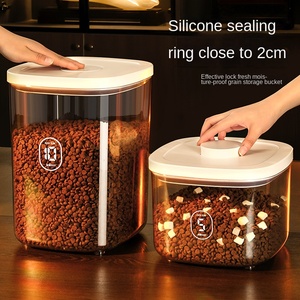 ถังเก็บอาหารสัตว์เลี้ยงแบบสุญญากาศ ถังอาหารแมว ถังอาหารสุนัข ความจุขนาดใหญ่ กล่องอาหารแบบปิดผนึกสำหรับใช้ในบ้าน - Product Image 2