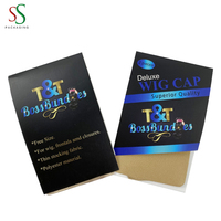 Accesorios para el cabello de caja peluca tapa gracias Tarjeta de tarjeta de pelo etiqueta