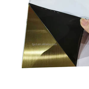 דקורטיבי זול 2 מ "מ 4 x8 גיליון נירוסטה מוברש - Product Image 1