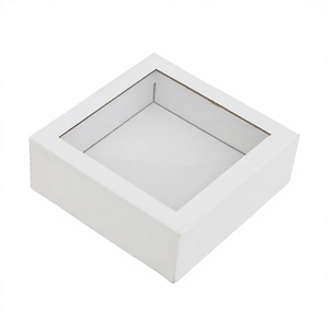 Boîte en carton rigide biodégradable sur mesure avec fenêtre en carton gris pour l'emballage de parfums, bijoux, montres et lunettes - Product Image 3
