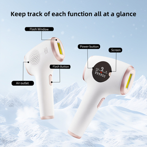 Depiladora IPL Profesional 2 en 1 con Tecnología de Enfriamiento con Hielo <span class=keywords><strong>para</strong></span> una Depilación Indolora en el Hogar - Product Image 2