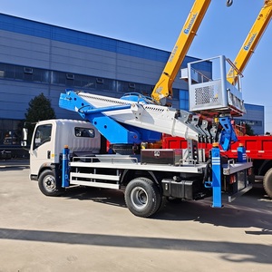 Plataforma de Trabajo Aérea HOWO 4X4 Diésel, Nueva, Montada en Camión, con Brazo Flexible y Canasta, 30m de Altura, Buen Precio - Product Image 5