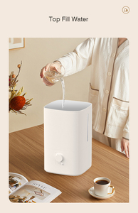 RUNAL 4 Liter 100W Boden Desktop Geräuscharmes Heiz spray RGB Smart Wifi Heißdampf Umidificador De Ar Ultraschall Luftbe feuchter - Product Image 6