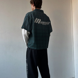 Camicie da Uomo Personalizzate OEM Casual Oversize con <span class=keywords><strong>Colletto</strong></span> Button-Down, Maniche Lunghe, in Flanella a Quadri, Motivo a Scacchi, in Cotone per Uomini - Product Image 3