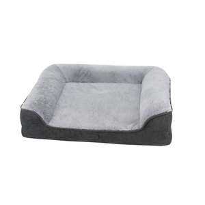 Neues <span class=keywords><strong>Design</strong></span> Hundes ofa Ortho pä dische Lounge Haustier bett Plüsch Memory Foam Großes Luxus-Hundes ofa für PE-Tasche - Product Image 5