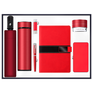 Nice Luxury Custom Design Logo Printed VIP Clients Membership Promotional Products Corporate Gift Set Box