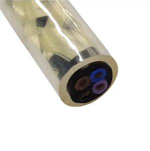 Câble flexible à double <span class=keywords><strong>gaine</strong></span> transparente, câble flexible multi-brins à double <span class=keywords><strong>gaine</strong></span> avec fil <span class=keywords><strong>de</strong></span> Kevlar, câble renforcé par du Kevlar - Product Image 1