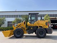 Chinesischer Hersteller Kleiner 4x4 Diesel Weichai Motor Mini-Frontlader Radlader mit Hohem Lastmoment 75KW
