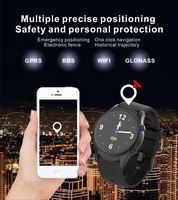 Montre connectée intelligente pour personnes âgées, détection de chute, SOS, soins infirmiers, maison de retraite, hôpital, personne handicapée vivant seule, 4G GPS WIFI GPRS