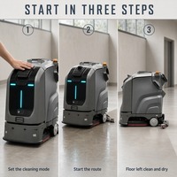 Robot de nettoyage de sols commercial autonome IC3 Vision avec navigation laser pour hôtels, hôpitaux, supermarchés