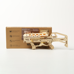 Modèle <span class=keywords><strong>mécanique</strong></span> de pistolet Alpha V1 fabriqué <span class=keywords><strong>en</strong></span> Chine, <span class=keywords><strong>puzzle</strong></span> <span class=keywords><strong>en</strong></span> <span class=keywords><strong>bois</strong></span> <span class=keywords><strong>3D</strong></span> à assembler - Product Image 6