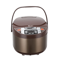 Nouveauté : Cuiseur à riz électrique en acier inoxydable 4/5L - Vente en gros, appareil de cuisine multifonctionnel automatique et portable