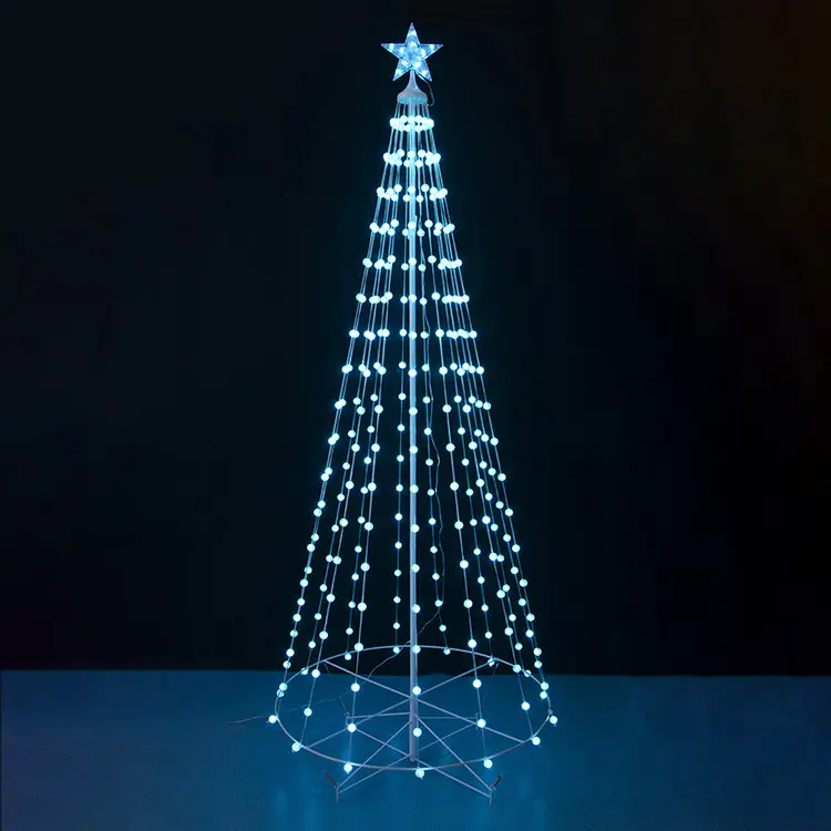 Hot Sell Led Lights Top Star Tree Indoor Outdoor For Holiday Lighting Garden Decor