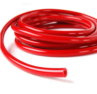 Haofa tuyau d'huile en caoutchouc de silicone tressé flexible de haute qualité AN4 AN6 AN8 AN10 AN12 tuyau de verrouillage de poussée noir/bleu/rouge