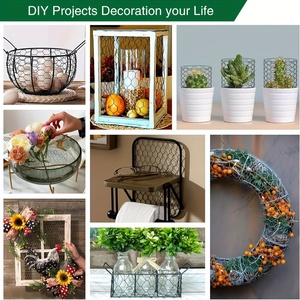 Açık bahçe için esnek dokuma dekoratif <span class=keywords><strong>Net</strong></span> şık bahçe ağ örgüsü malzemeleri - Product Image 4