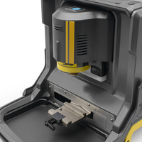 Machine à découper les clés Xhorse Condor XC-MINI Plus II, compatible avec les clés de voiture, de moto et de maison, avec pinces M3 et M5.