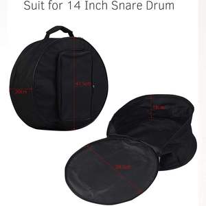 Muestra gratis de gran capacidad, bolsillos anticaída, funda para baquetas, multibolsillos, bolsa profesional para baquetas - Product Image 6