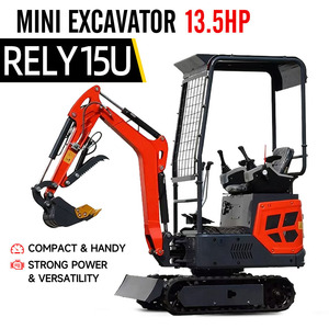 Miniexcavadora de 15 Pulgadas de Bajo Consumo para Uso Doméstico, Pilotada Hidráulicamente, para Microexcavación Alto Rendimiento - Product Image 6