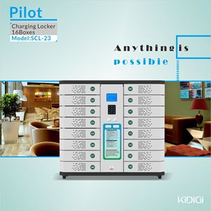 Gran oferta 2025, casilleros inteligentes automáticos de autoservicio, entrega de paquetes de última milla inteligente, carga de teléfono de carga rápida QC2.0 de 16 bahías - Product Image 6