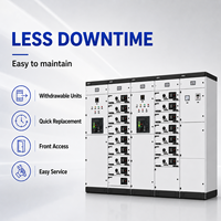 Tablero de Distribución Extraíble Modelo MNS Marca ASM 690V 6300A Alta Corriente Clasificación IP54 Resistencia a Cortocircuitos de 100kA para Central Eléctrica IEC