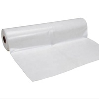 Rouleau de film plastique en polyéthylène basse densité pour barrière vapeur, destiné aux sous-couches de sols en béton et au contrôle de l'humidité des sous-sols.