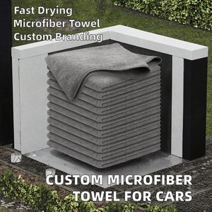 Toallas de Microfibra Personalizadas al por Mayor con Logotipo, Secado Rápido, para Lavado de Autos, Limpieza, Pulido y Detallado, Tamaño Personalizado Disponible - Product Image 3