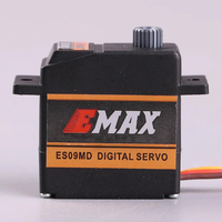 Servomoteur analogique à engrenages métalliques Emax ES09MD à double roulement, servos spécifiques pour voitures RC, hélicoptères, bateaux, avions, accessoires