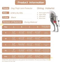 Vente en gros Respirant Jarret Réglable Récupération Manches Chien Jambe Genouillère Support Pet genouillère pour chien