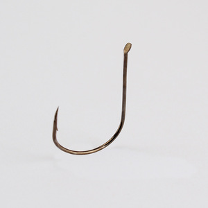 Hameçons à crevettes Aohu, hauteur 2 cm, largeur 1,5 cm, barbelés, affûtés chimiquement, en acier à haute teneur en carbone, 200 hameçons par paquet, pour fond d'eau douce - Product Image 2