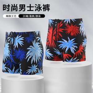 Short de bain imprimé pour hommes, short de plage en polyester à séchage rapide, vêtements d'été, taille adulte - Product Image 2