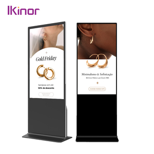 Ikinor 43 inch tầng đứng LCD hiển thị màn hình cảm ứng trong nhà Android quảng cáo hiển thị TV kỹ thuật số biển Totem kiosk - Product Image 3