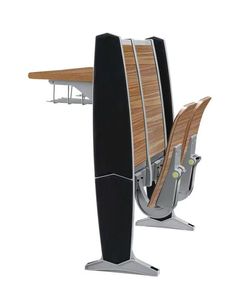 Conjunto de Sillas y Escritorios para Auditorio, para Universidad, Escuela, Sala de Conferencias - Muebles Escolares Modernos, Duraderos, Ecológicos, de Uso Comercial - Product Image 5