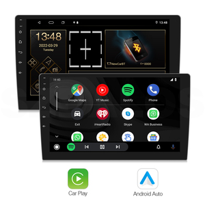 9インチ4 + 64GユニバーサルダッシュボードメディアプレーヤーAndroid 13システムCarplayダブルディンラジオ - Product Image 2