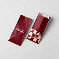 Sacs de boulangerie personnalisés en gros avec logo sur mesure, sacs à pâtisserie, emballages pour biscuits, sacs en papier anti-graisse