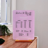 Panneaux de menu de bar arqué en acrylique noir et givré Menu de boissons de mariage en acrylique Signe de bar de mariage Signalisation de mariage Menu de restaurant