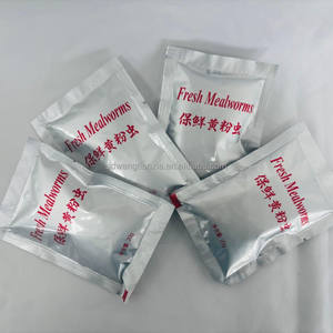 Vers de farine frais 100% naturels en vrac, emballage en sac aluminium, alimentation pour oiseaux et volailles - Product Image 5