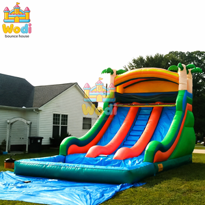 Tobogán Acuático Inflable, Trampolín Acuático, Tela <span class=keywords><strong>de</strong></span> PVC Resistente <span class=keywords><strong>de</strong></span> 0.55mm, Garantía <span class=keywords><strong>de</strong></span> 3 Años, para Lago, Piscina, Recreación Acuática <span class=keywords><strong>de</strong></span> Verano - Product Image 5