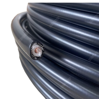LMR600 Kabel Koaksial RF 50 Ohm Kualitas Tinggi Kehilangan Daya Rendah DC-6GHz 335V Tegangan Maks Adaptor RF Kabel Ekstensi Kabel Jumper