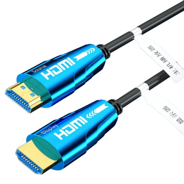 High Quality UHD V2.0 4K 60Hz 1080P 18Gbps Video AOC Hdmi Optical Fiber 5m 10m 15m 30m 50m 100m HDMI Fiber Optic Cable