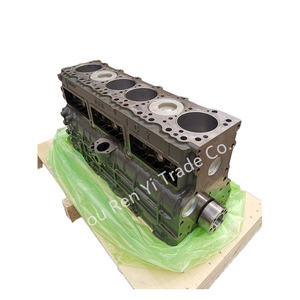 בלוק קצר חדש ואיכותי למנוע 6BG1T 6BG1 עבור משאית איסוזו פורוורד ומחפר היטאצ'י EX2005, חלקי חילוף לרכב - Product Image 5